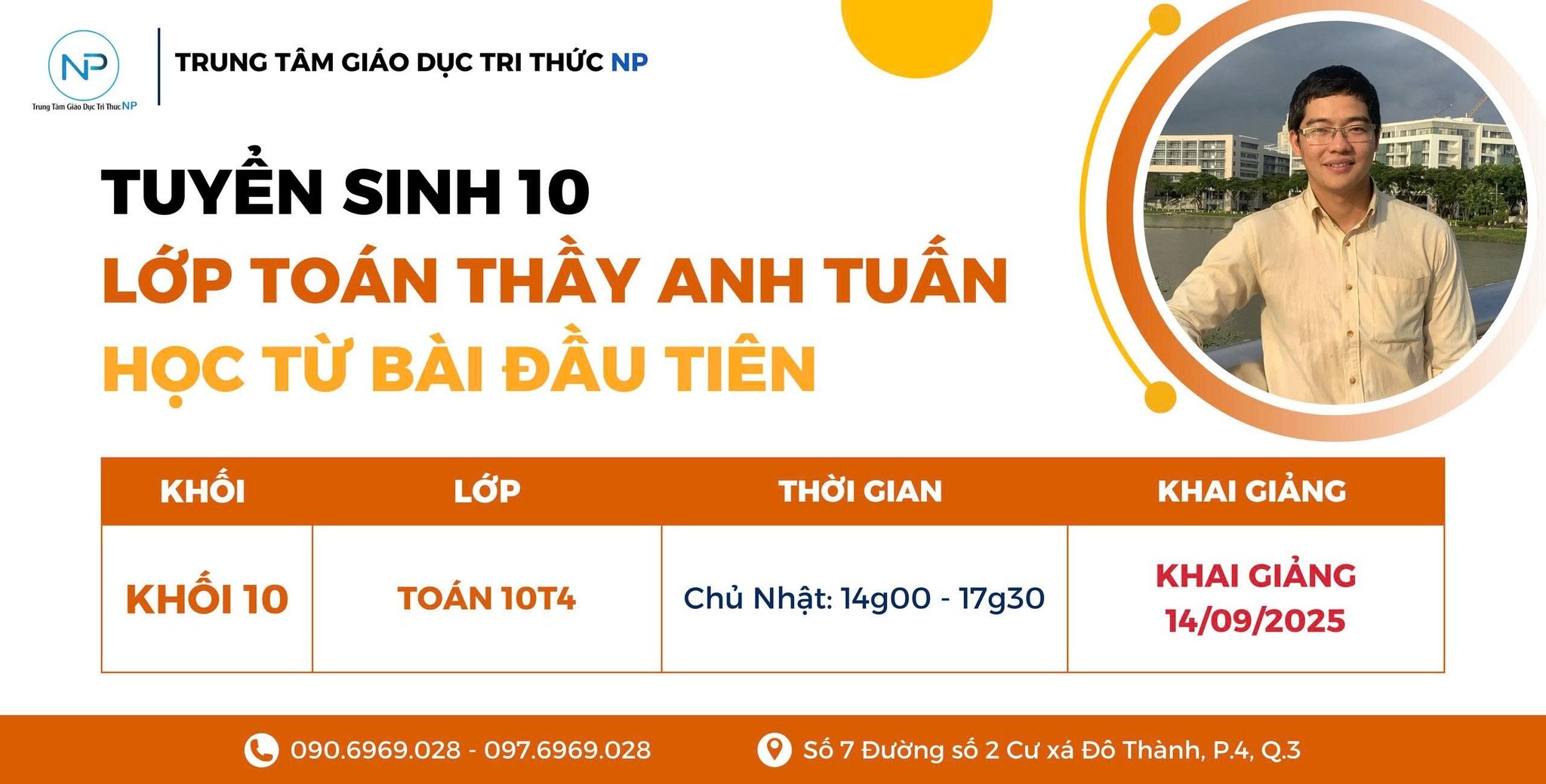 LỚP TOÁN 10 – THẦY ANH TUẤN