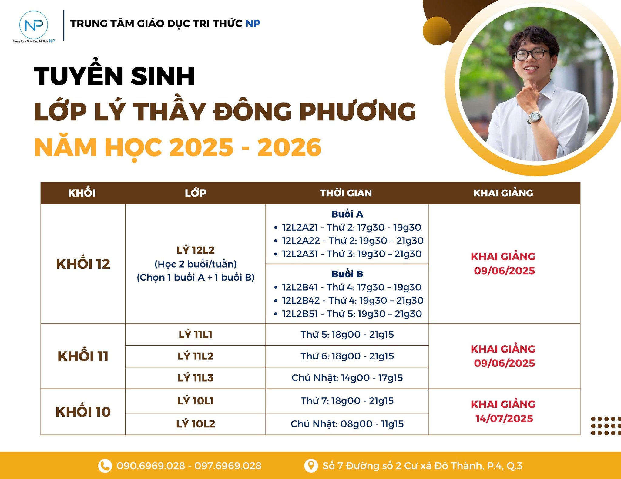 Thầy Đặng Đông Phương - người Thầy trẻ và đầy nhiệt huyết của Gia Đình NP ❤.