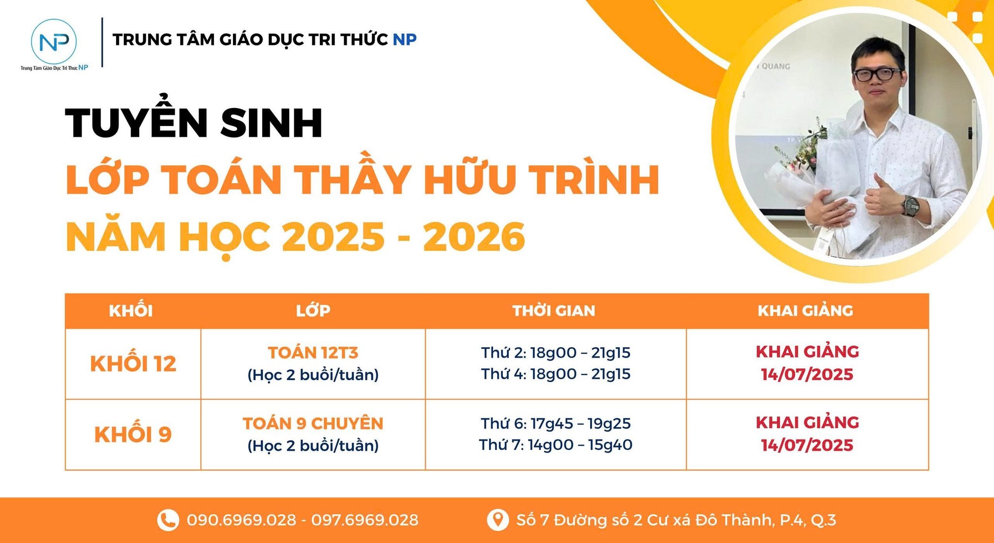 Thầy Nguyễn Phùng Hữu Trình
