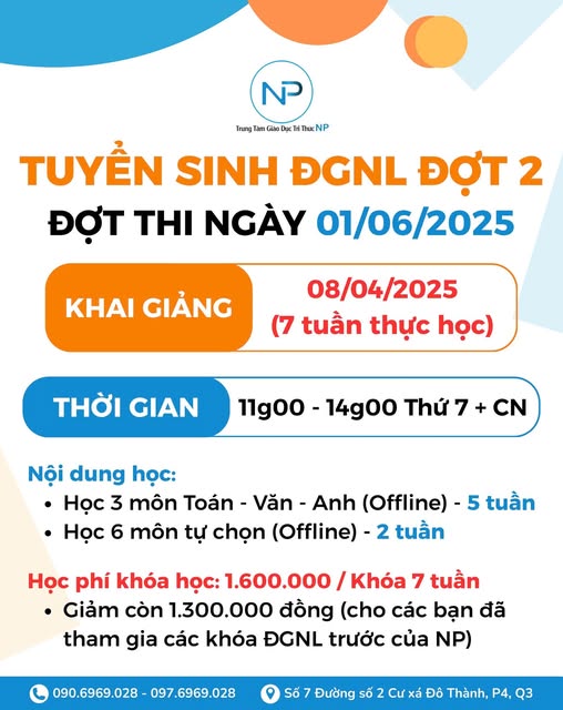 Lịch học chi tiết